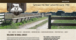 Desktop Screenshot of knollcrestfarm.com
